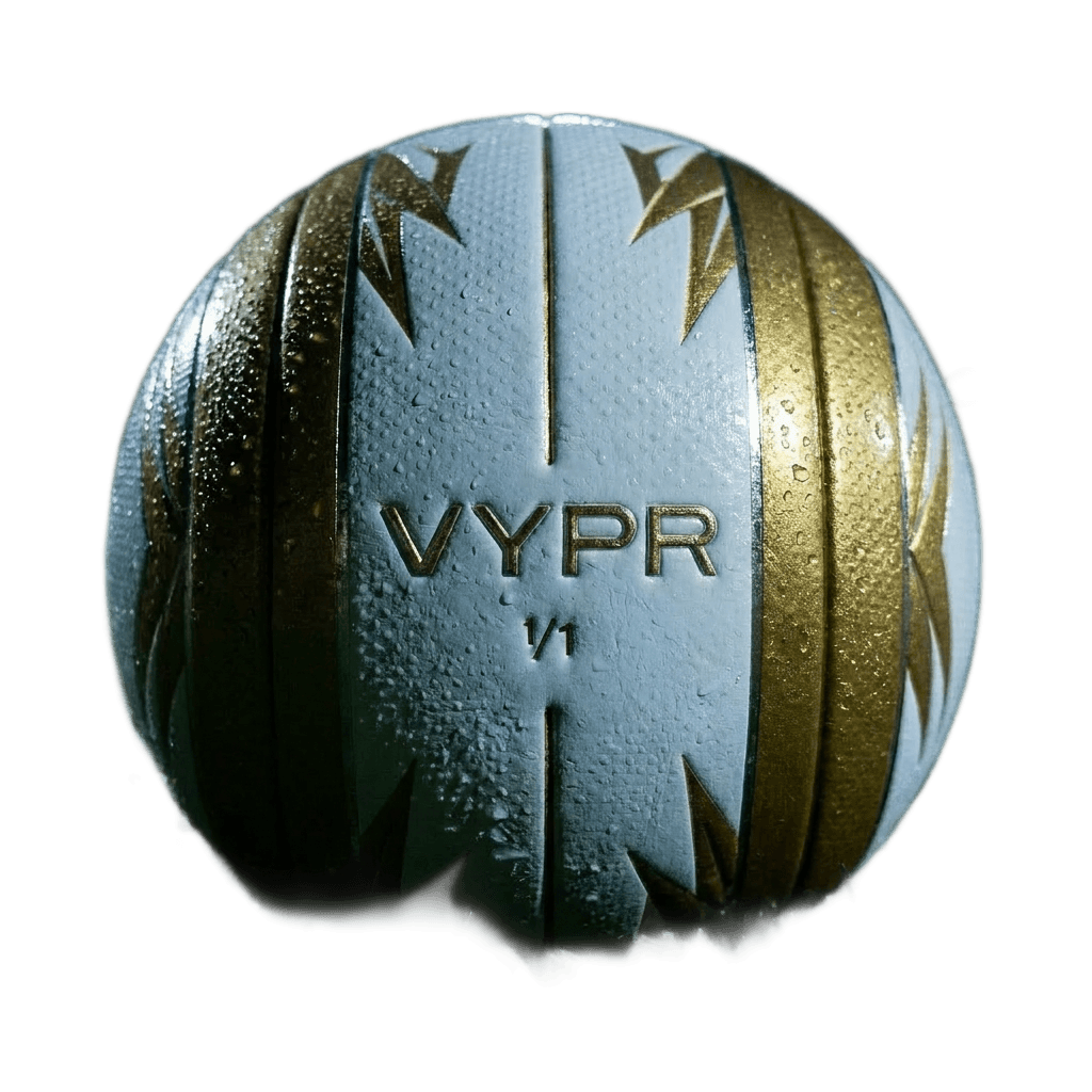 Image of VYPR S1 Official Match Ball, Gold Edition 1 of 1